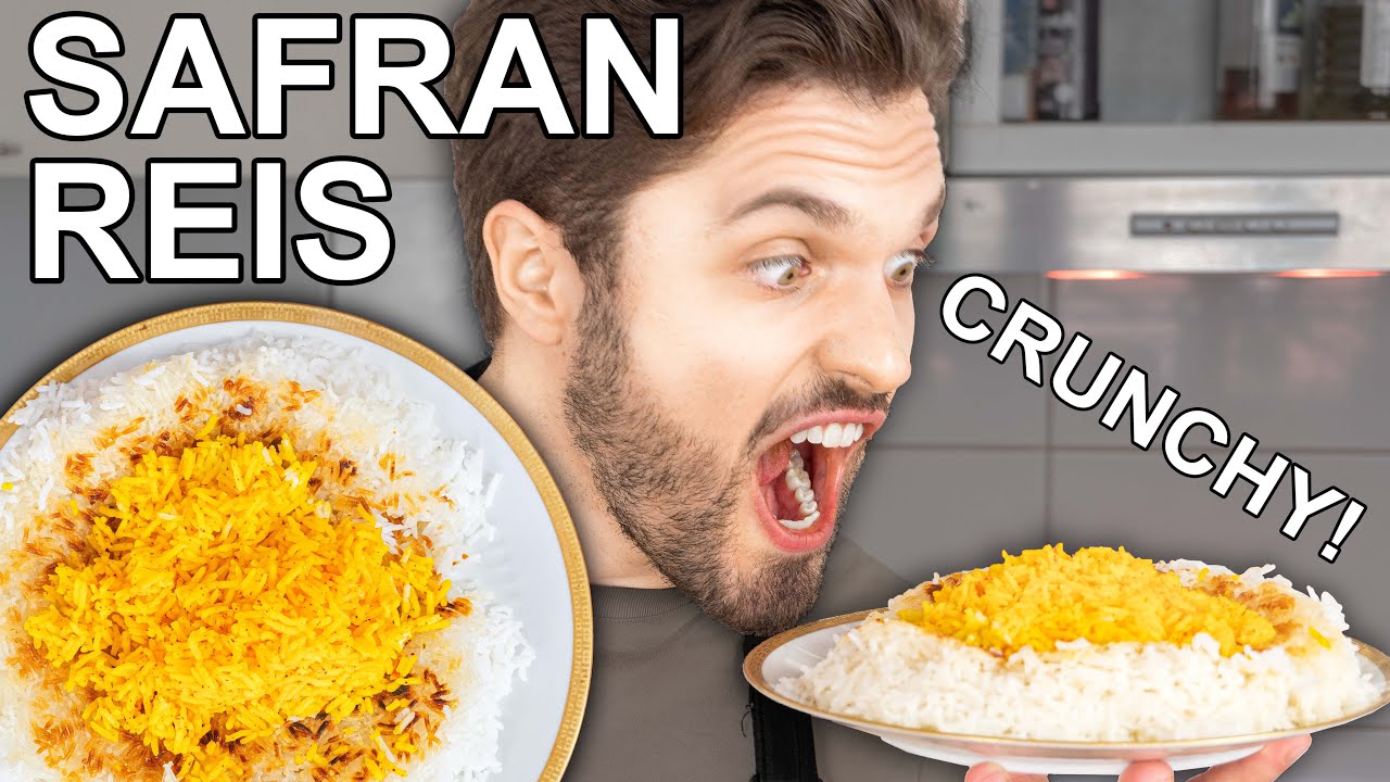 🍚 🔥 Iranischer Reis mit Tahdig 🔥 Crunchy und Fluffig!