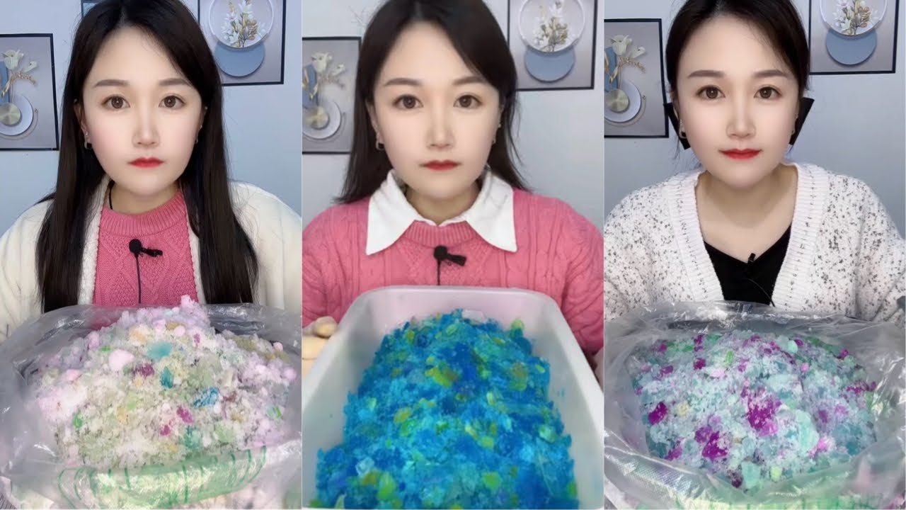 Crushed Ice Eating ASMR | Ice Eating 