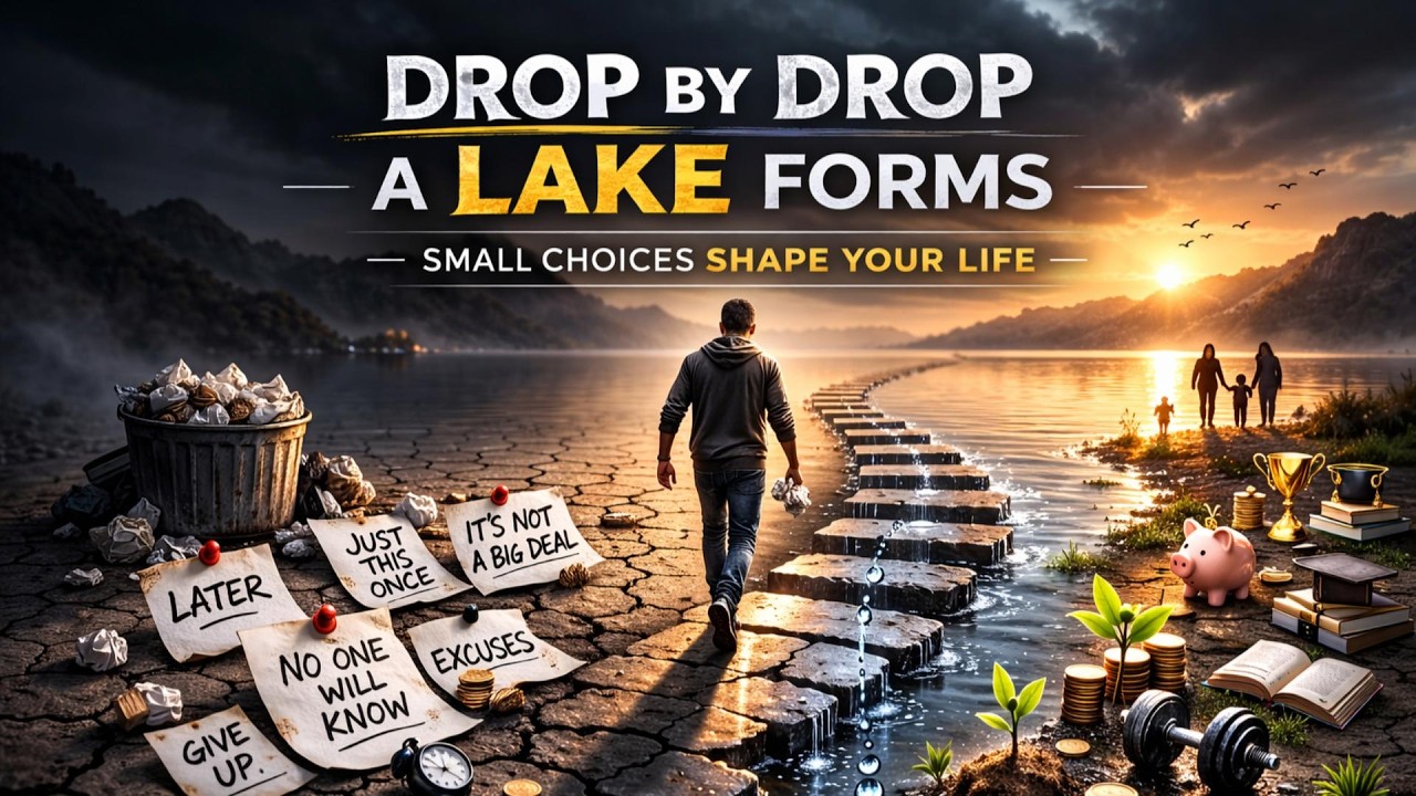Why Big Dreams Die and Small Consistent Actions Build Eternal Lakes | | Turkish Proverb