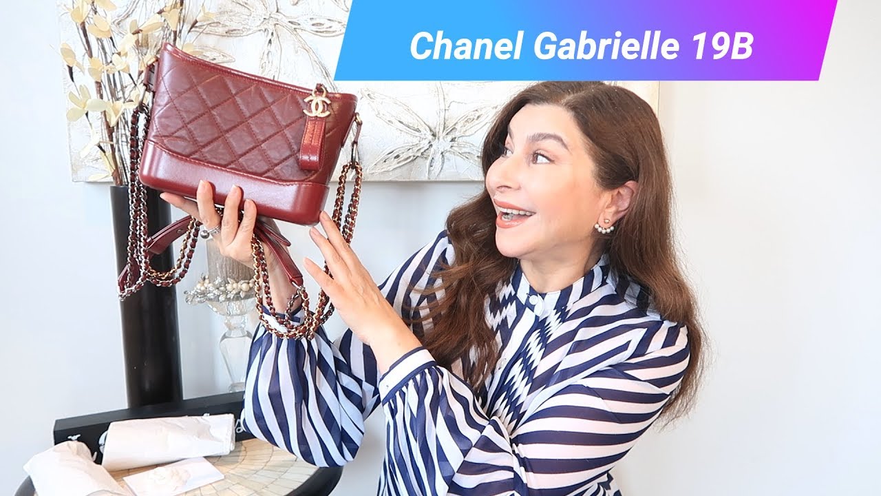 Chanel 19B collection Gabrielle Handbag  | Unboxing and Modeling Shots | OxanaLV