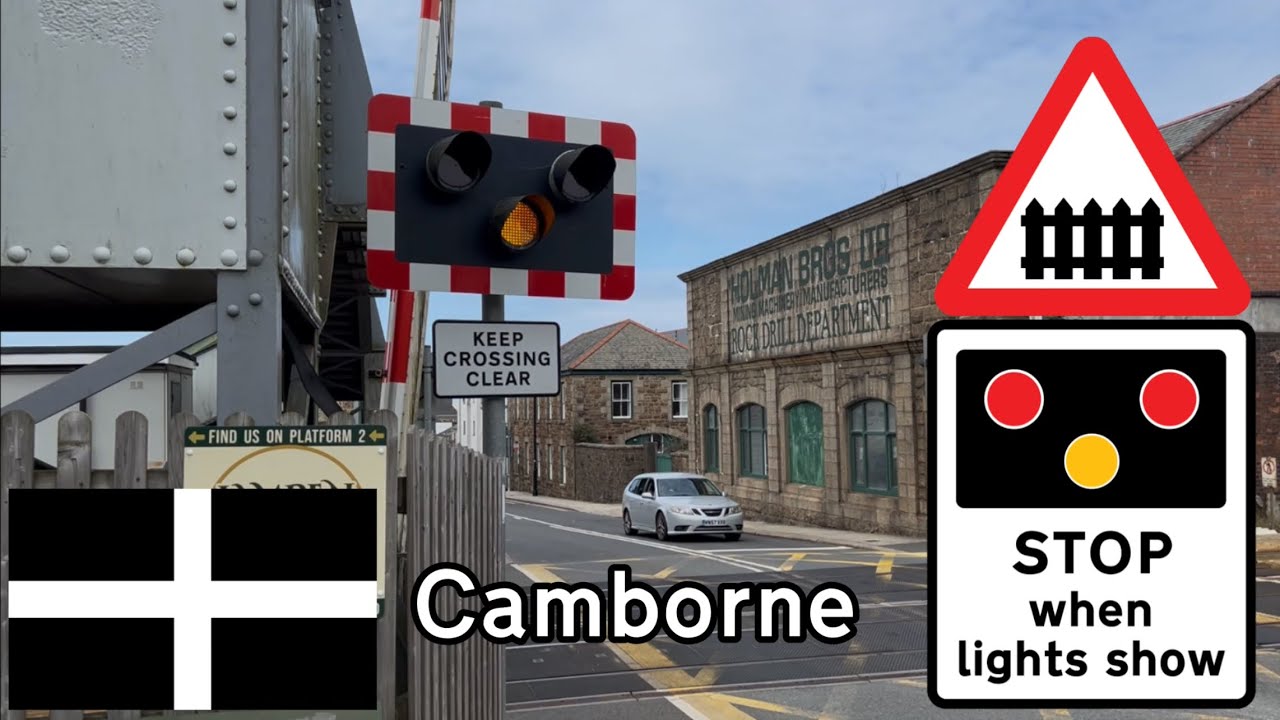 Camborne Station Level Crossing (Cornwall) 27/07/2025