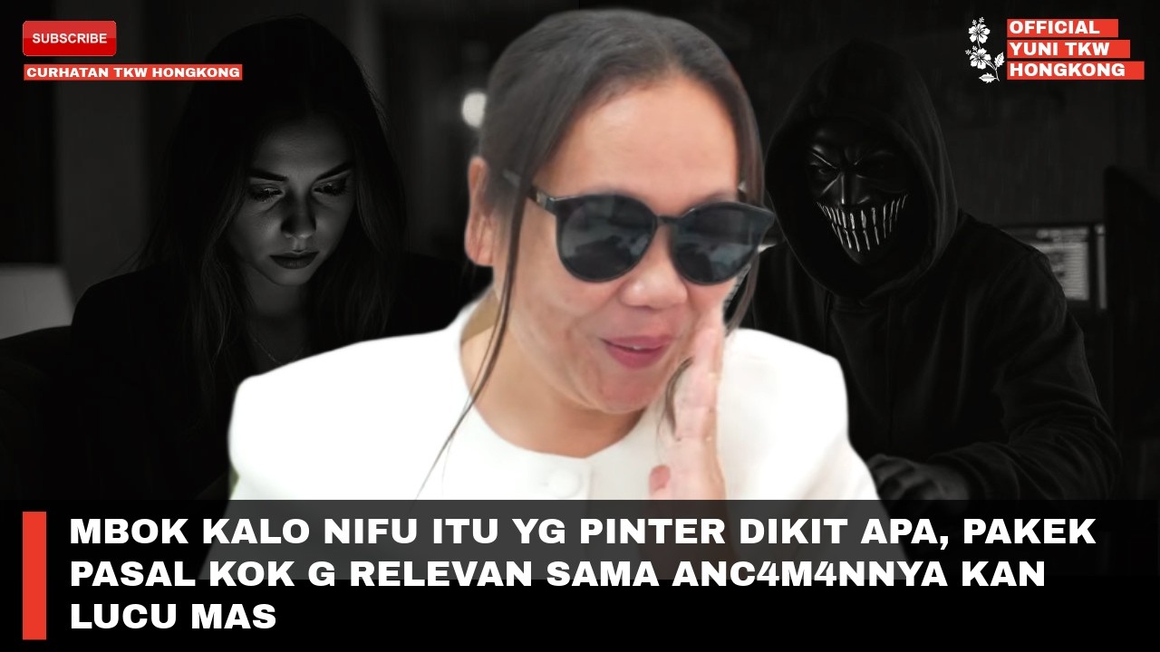 MBOK KALO NIFU ITU YG PINTER DIKIT APA, PAKEK PASAL KOK G RELEVAN SAMA ANC4M4NNYA KAN LUCU MAS
