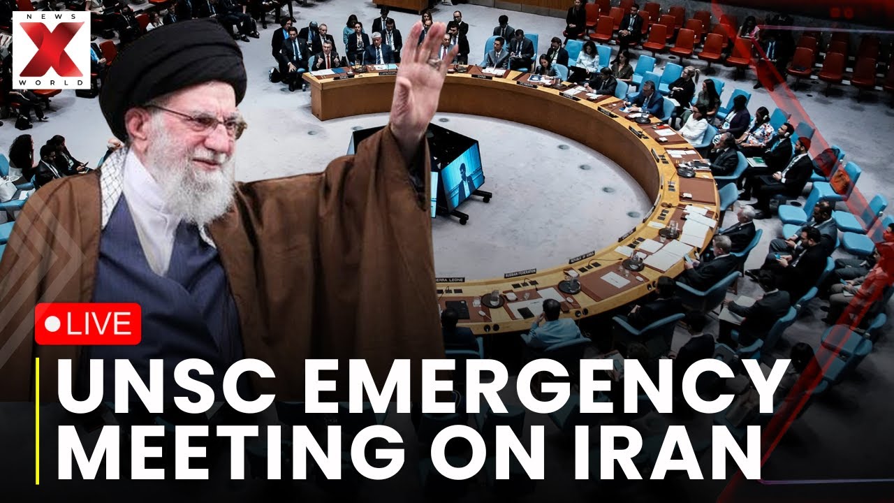 UNSC LIVE: UN Security Council Holds Emergency Meeting On Iran After US Request | Tehran