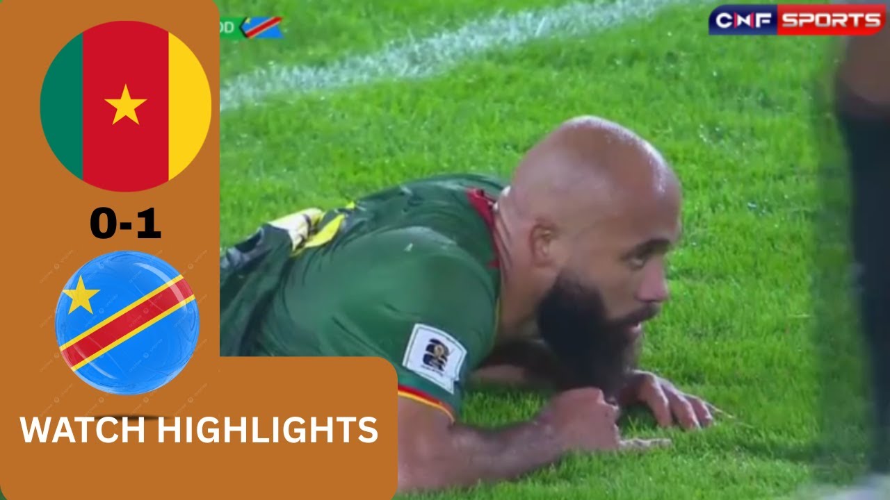CAMEROON VS DR CONGO(0-1)-WORLD CUP PLAYOFFS-GOALS&HIGHLIGHTS