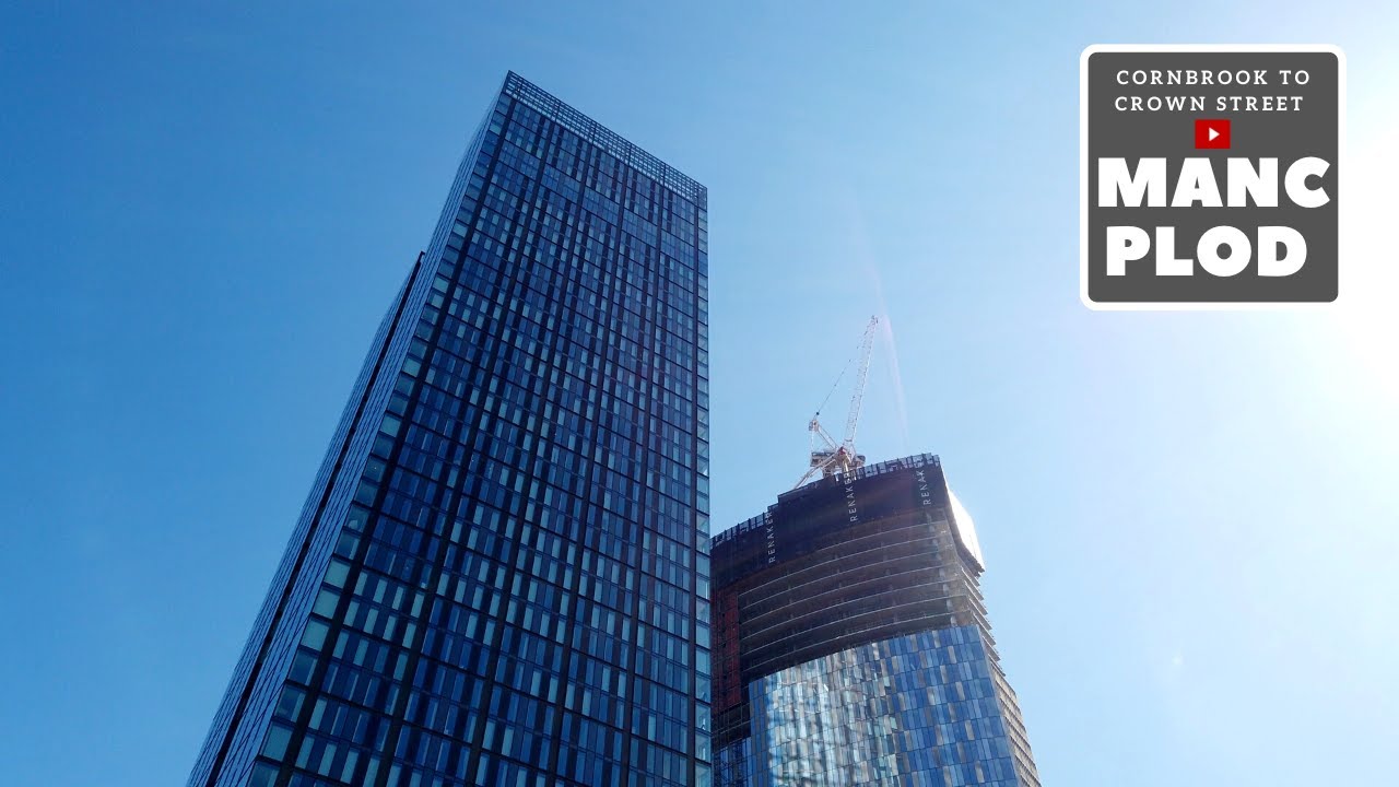 Cornbrook to Crown St, Manchester - AUG22 (4K60fps)