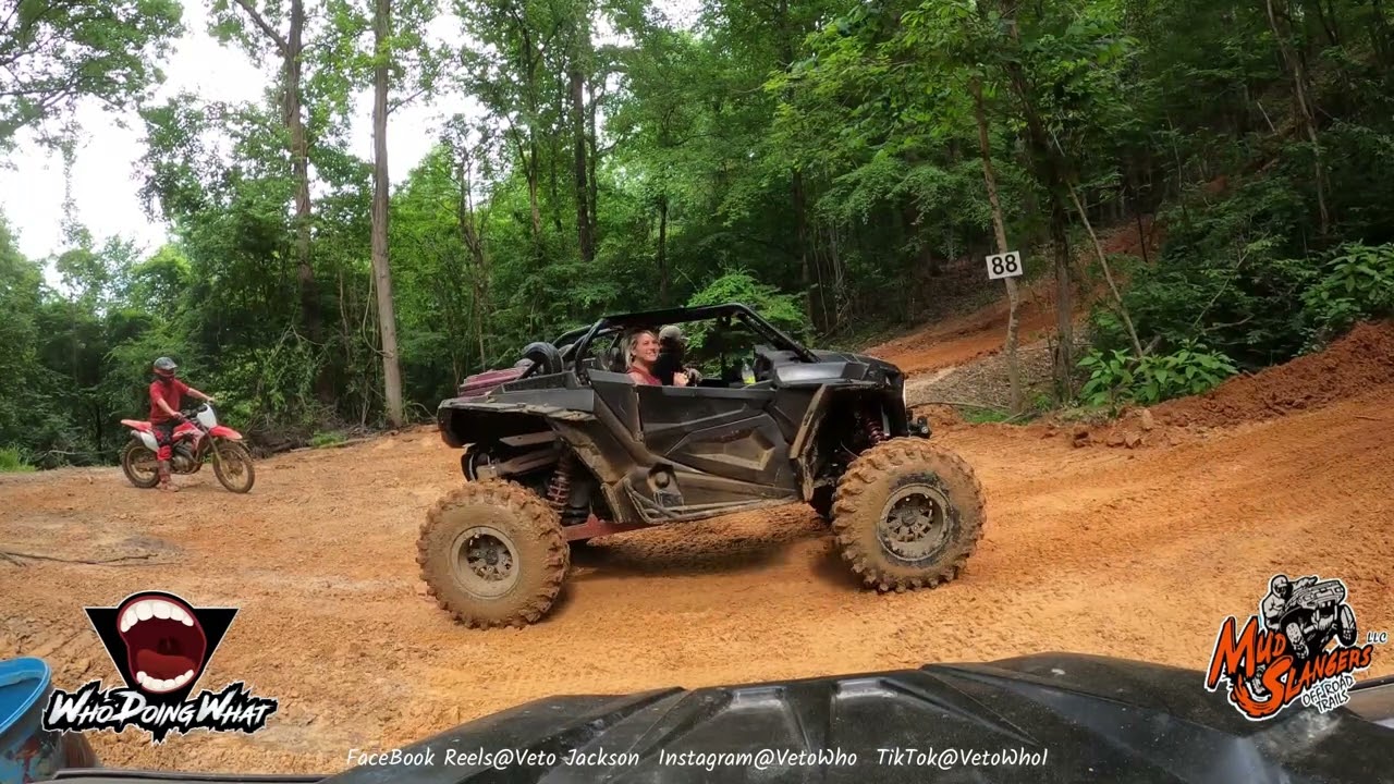 MudSlangers offroad park Trail Ride Real time