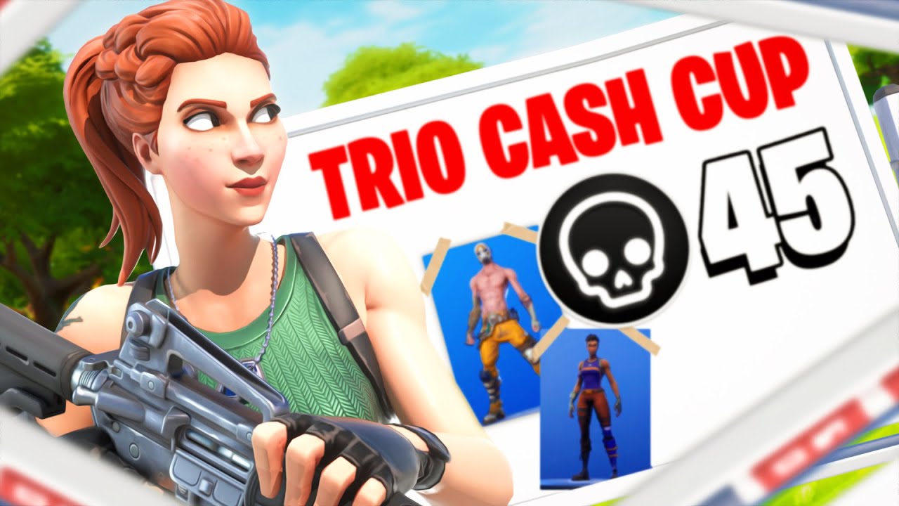 45 KILL WIN in der ERSTEN Runde 💥💣 | Trio Cash Cup