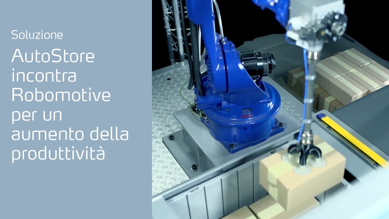 Sistemi robotizzati di magazzino: AutoStore e Robomotive con Kardex