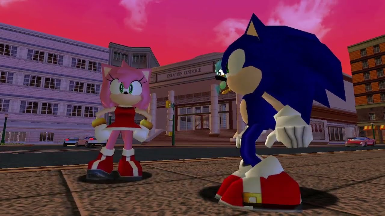 Sonic Adventure (DX): Amy over Sonic mod
