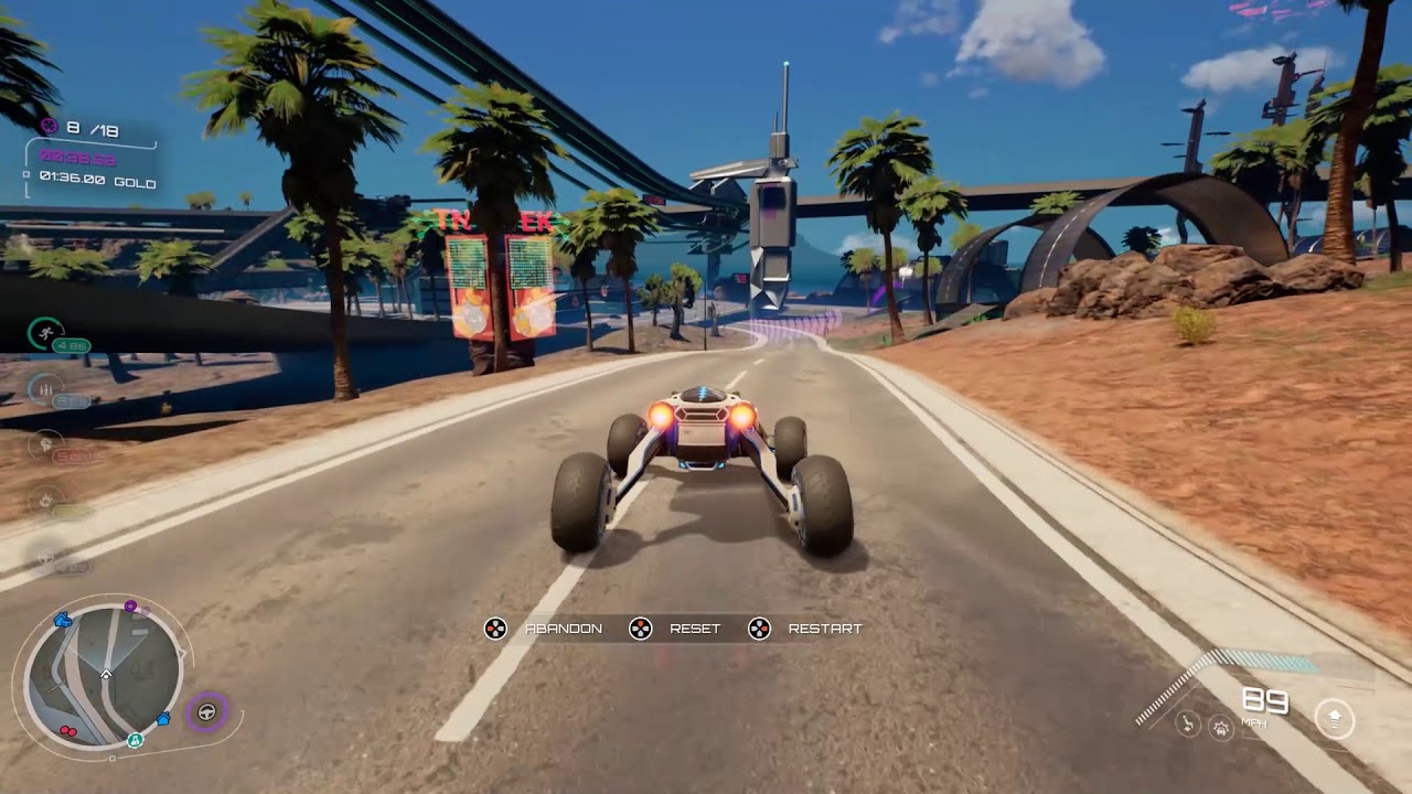 Crackdown 3: All Road Races Gold Level Time (Road Rockstar Achievement)
