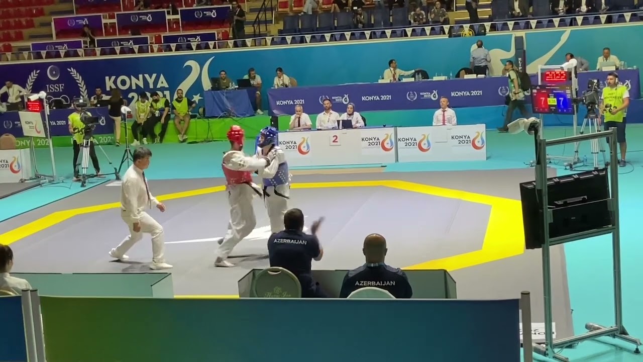 Gashim Magomedov (AZE) Lotfi Hossein (IRI) 2022 ISLAMIC SOLIDARITY GAMES 58 kg semifinal