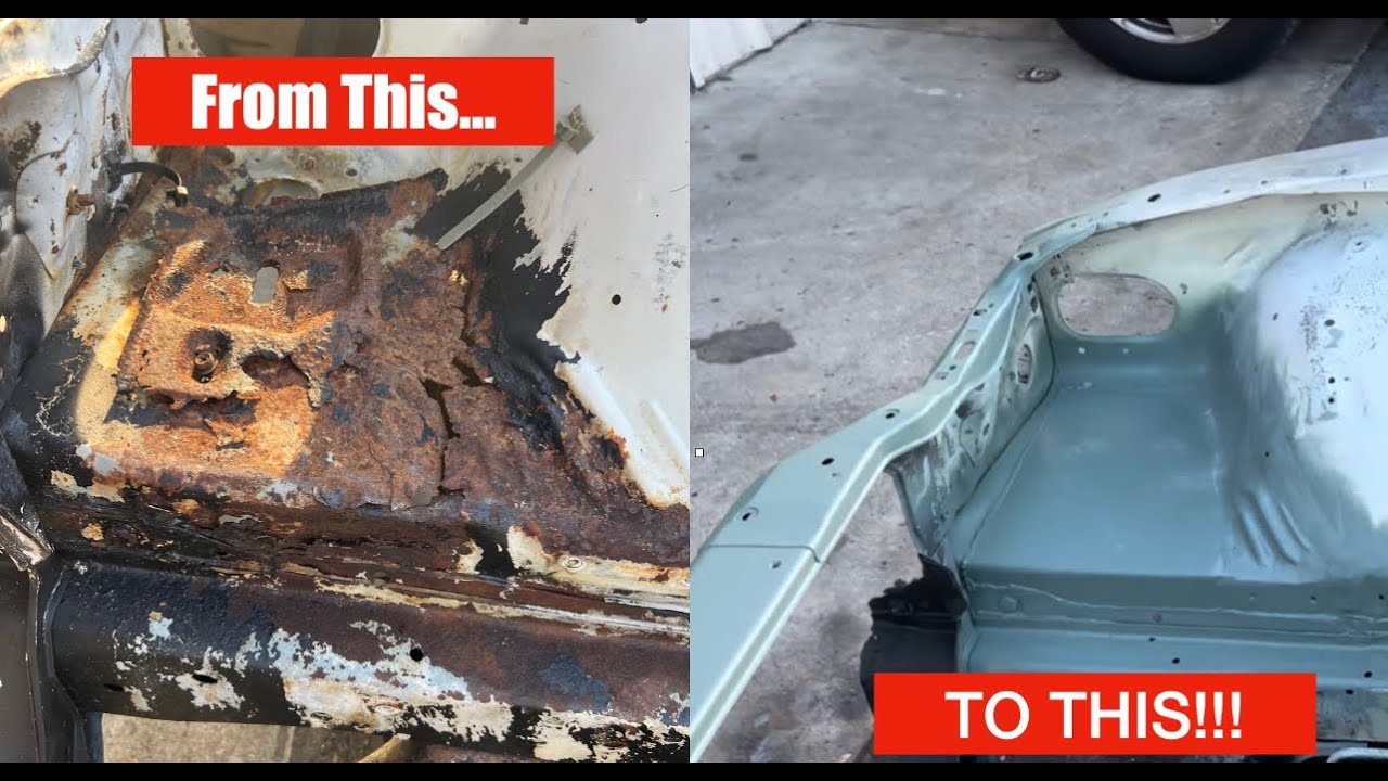 Fixing a MASSIVE Rust Spot On My 240sx!!