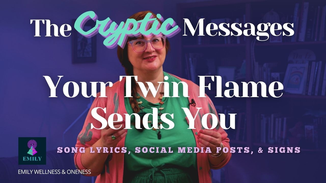 The Cryptic Message Your Twin Flame Sends You ✨ | Song Lyrics, Social Media Posts, & Signs