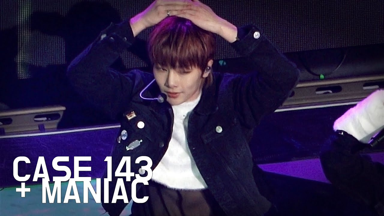 [4K] 221216 가요대축제 CASE 143 + MANIAC 스트레이키즈 아이엔 직캠 (Stray kids I.N focus)
