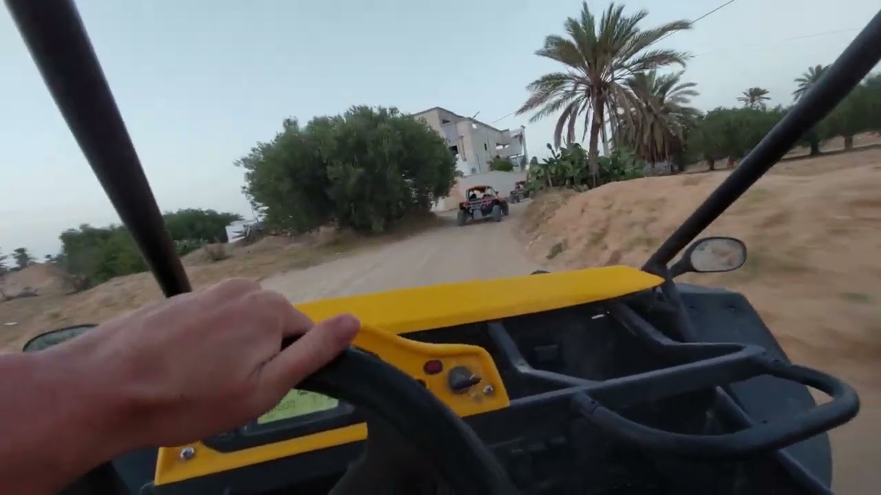 TUNÉZIA, Dzserba - buggy evasion túra [Tunisia, Djerba buggy ride] [2023.]