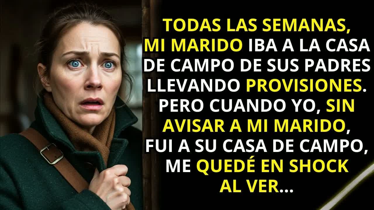 Todas las semanas, mi marido iba a la casa de campo  Un día decidí seguirle y me quedé en shock