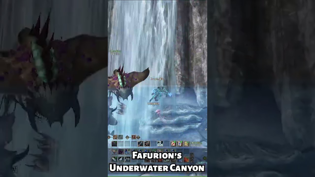 Fafurion's Underwater Canyon #lineage2essence #lineage2