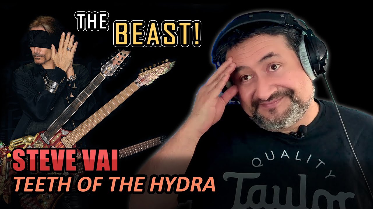 Steve Vai plays the Hydra! | REACTION by an old musician