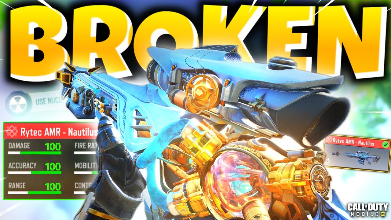 BEST "1 SHOT" RYTEC AMR Gunsmith Attachments! its BROKEN in Season 4 COD Mobile (BEST LOADOUT)