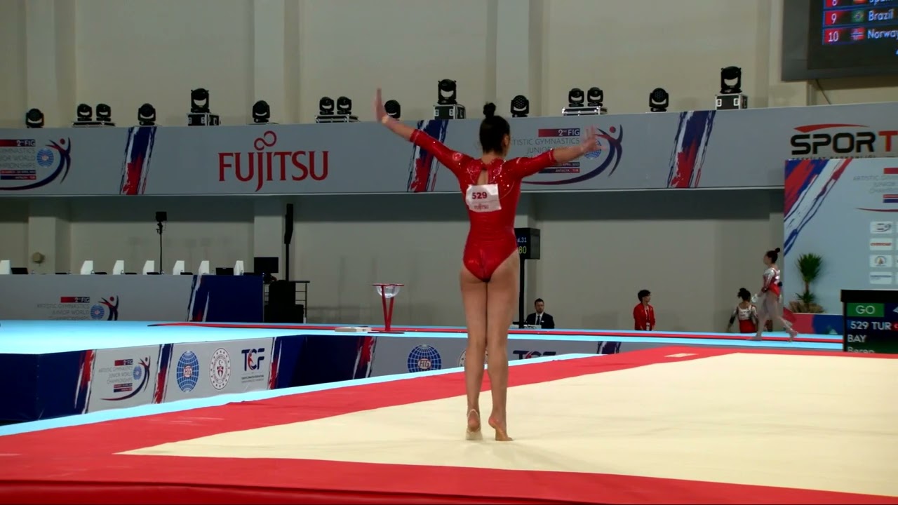 BAY Beren (TUR) - 2023 Artistic Junior Worlds - Qualifications Floor Exercise