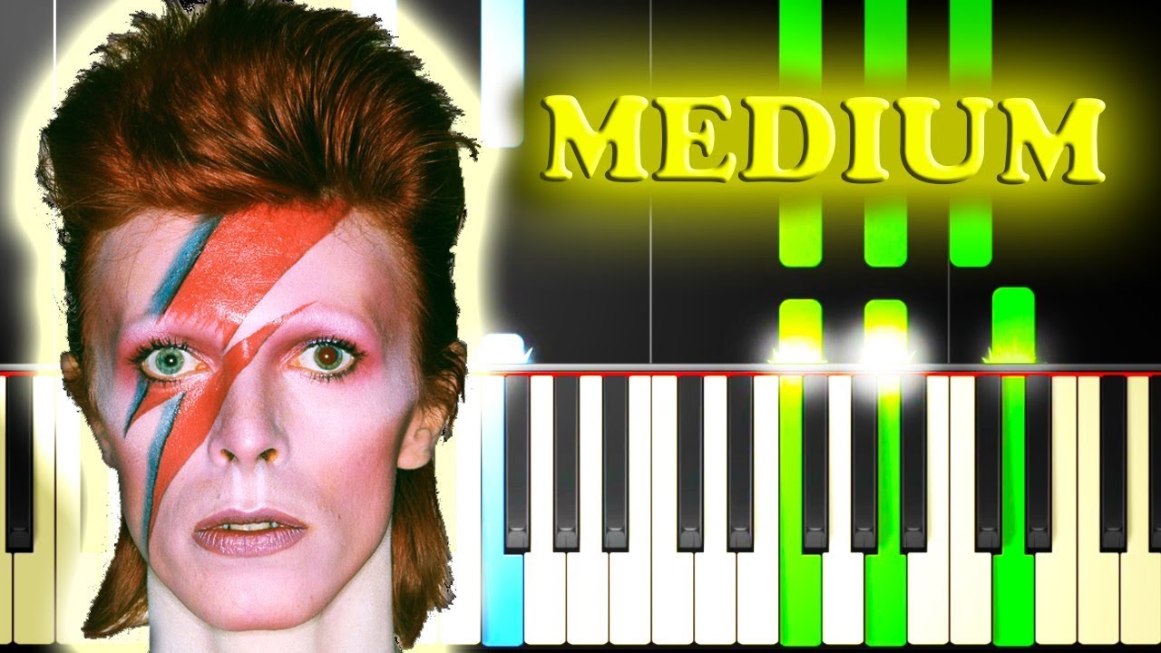 DAVID BOWIE - SPACE ODDITY - Piano Tutorial
