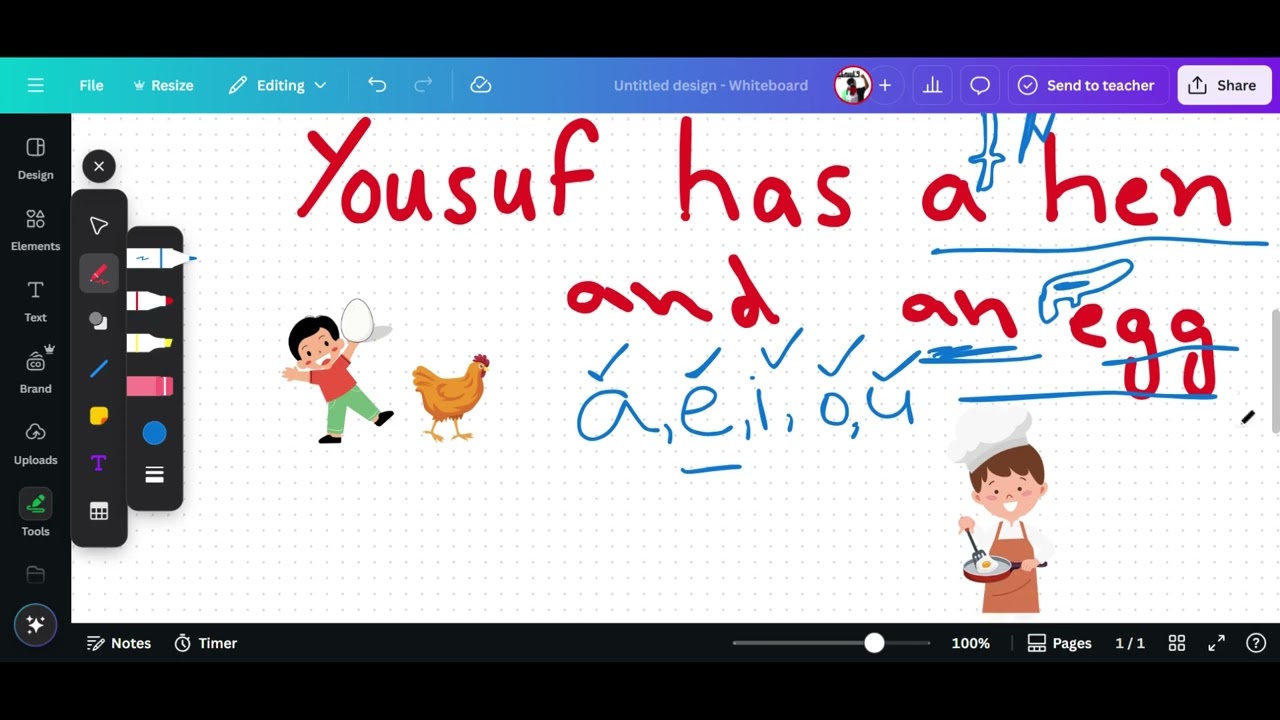 sentence making