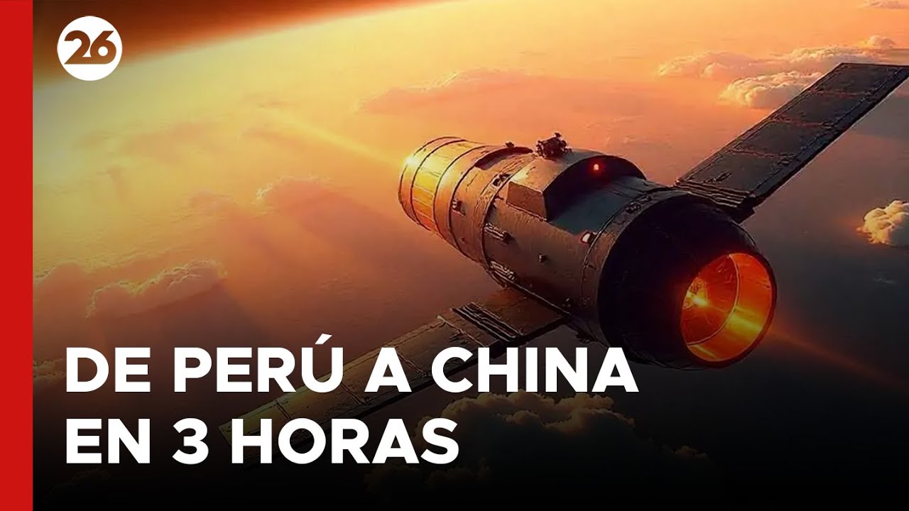 DE PERÚ A CHINA EN 3 HORAS | Increíble proyecto espacial