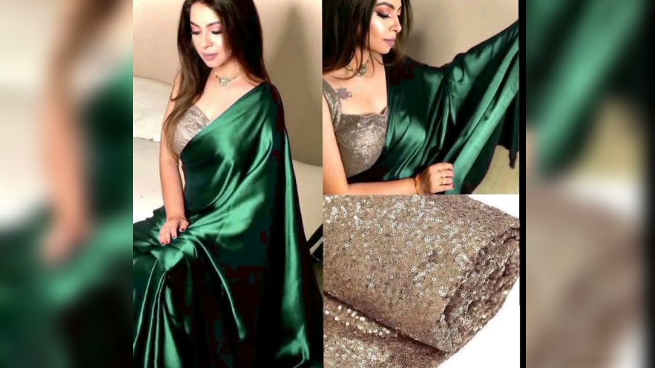 Latest Satin Saree Collections 2021 #satinsarees ✨