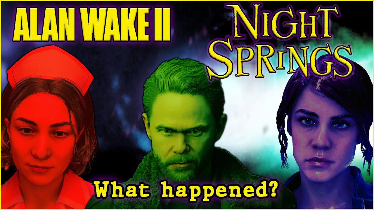 Alan Wake 2 DLC: Night Springs. What happened?  Re-upload