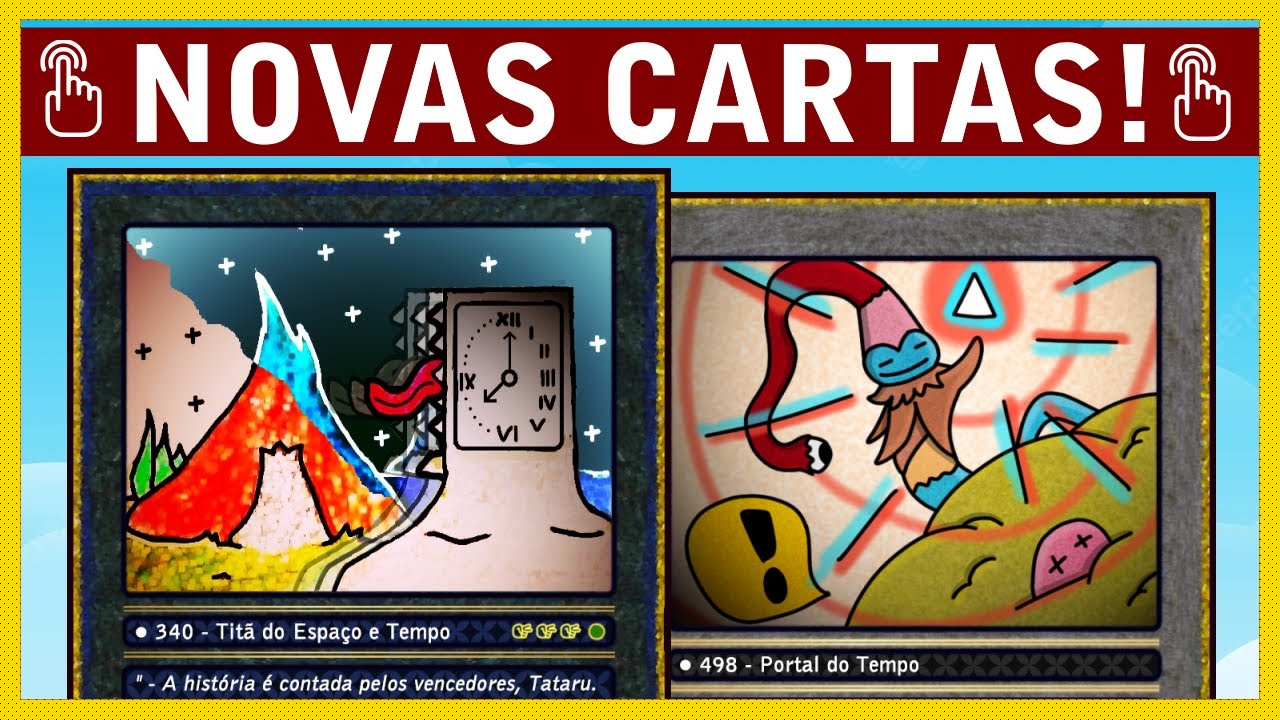 Mostrando Minhas Cartas Novas! Aykikards! As minhas cartas de batalha!
