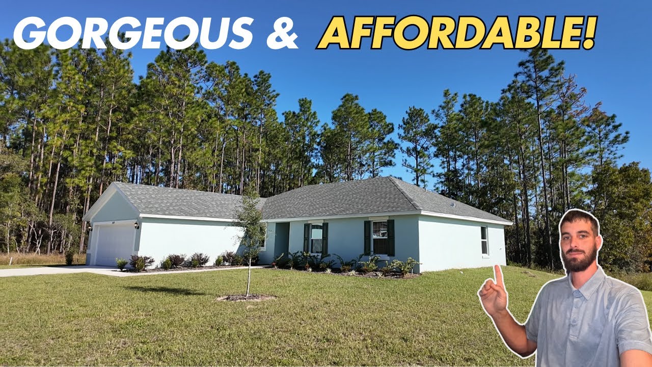 Exploring 5 Stunning New Construction Homes in Citrus Springs, Florida!
