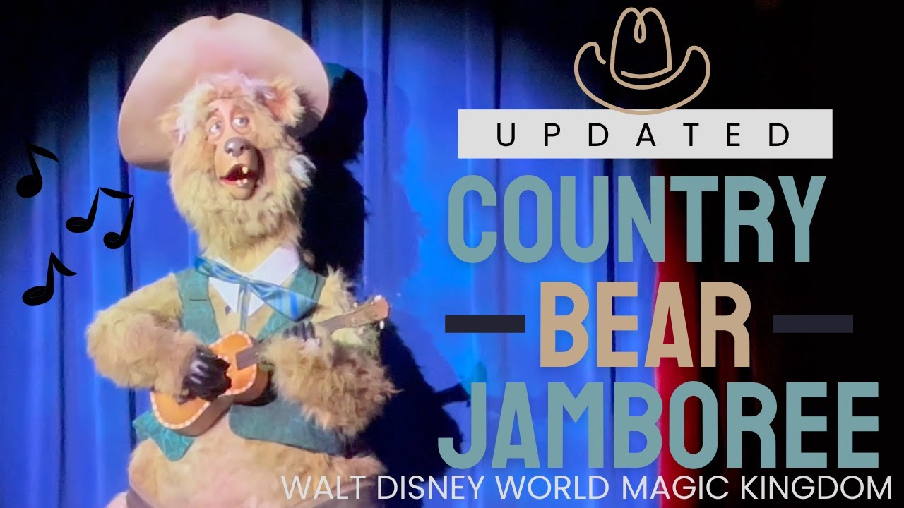 Updated COUNTRY BEAR JAMBOREE at Walt Disney World Magic Kingdom 2024 Music Show with Big Al