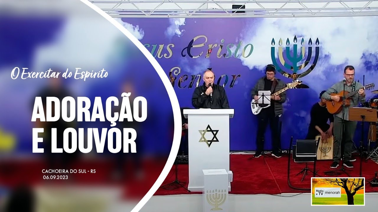 ADORAÇÃO - Oração, louvor e clamor a Deus AO VIVO 06/09/2023