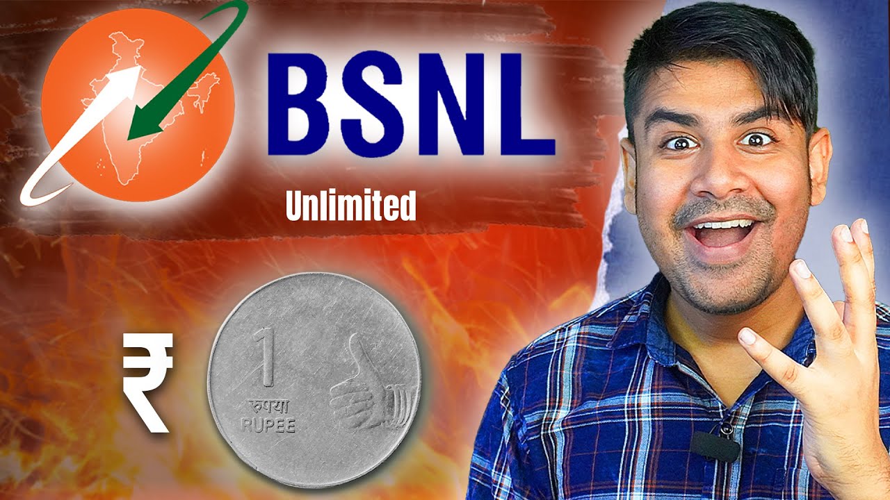 BSNL ₹ 1 - Unlimited Offer - Wow !