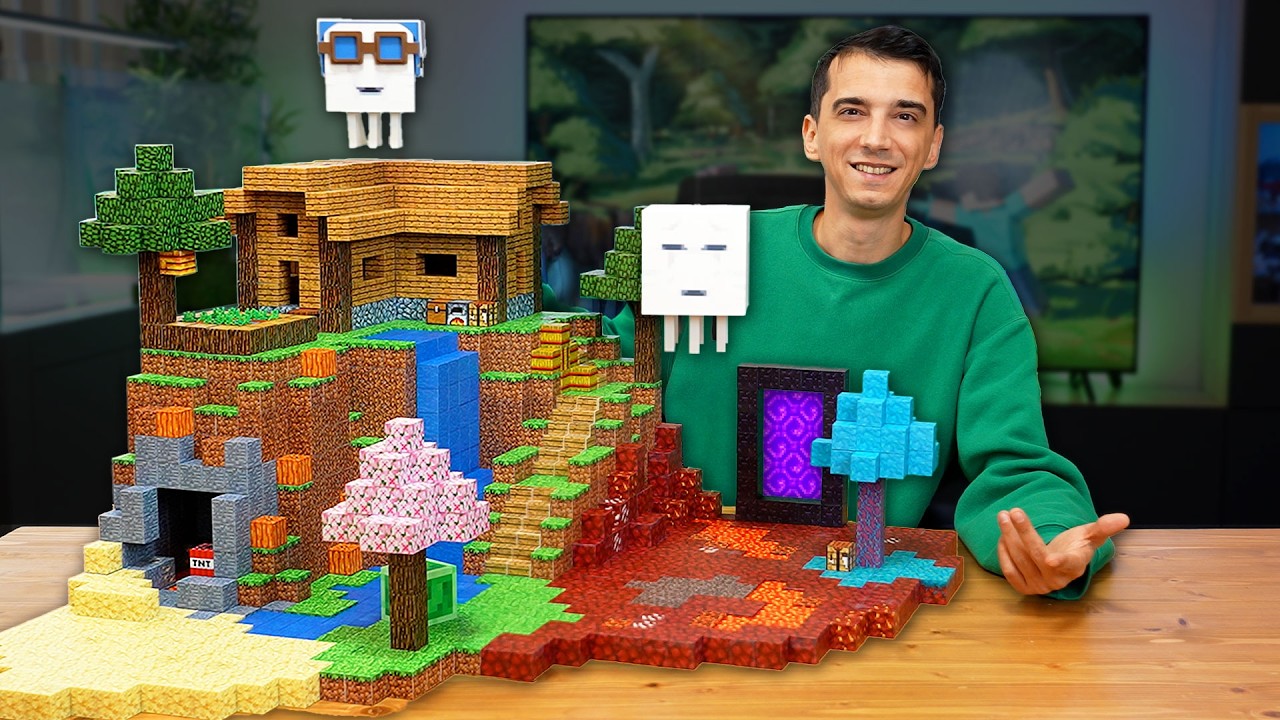 Eve 1.500.000 TL'lik Fabrika Kurup Minecraft Köyü Yaptım!