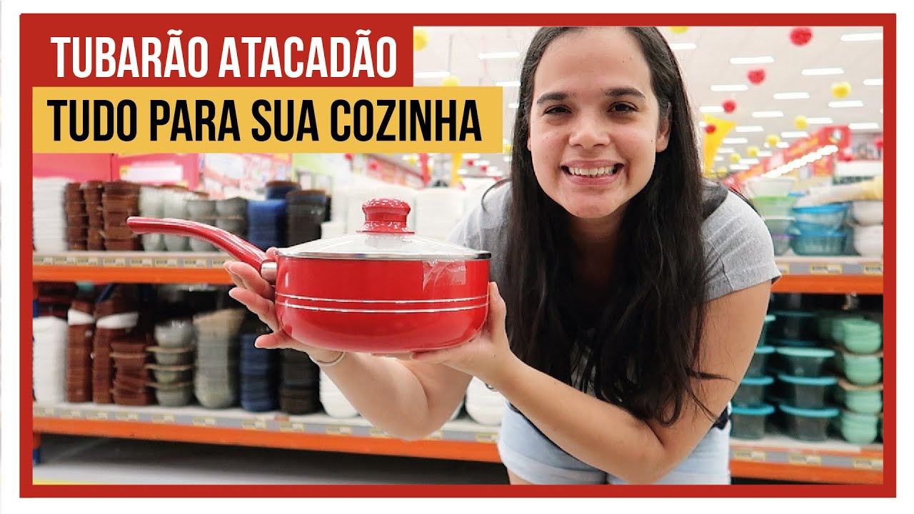 Onde comprar itens de cozinha barato em Caxias | Tubar&atilde;o Atacad&atilde;o Fernanda Louzada #achadinhos