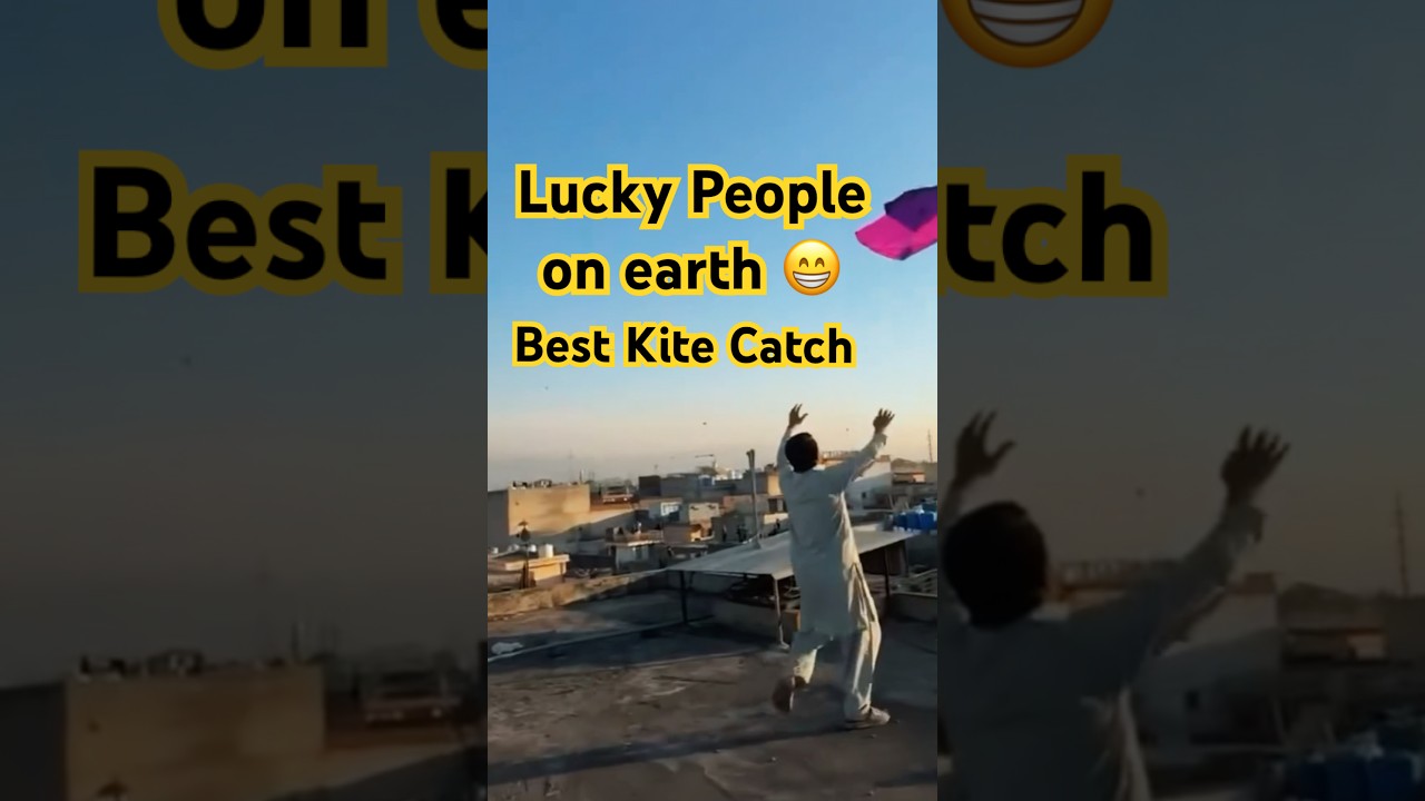 kite catching patang bazi kite pakar li Basant kite video new #kitefestival