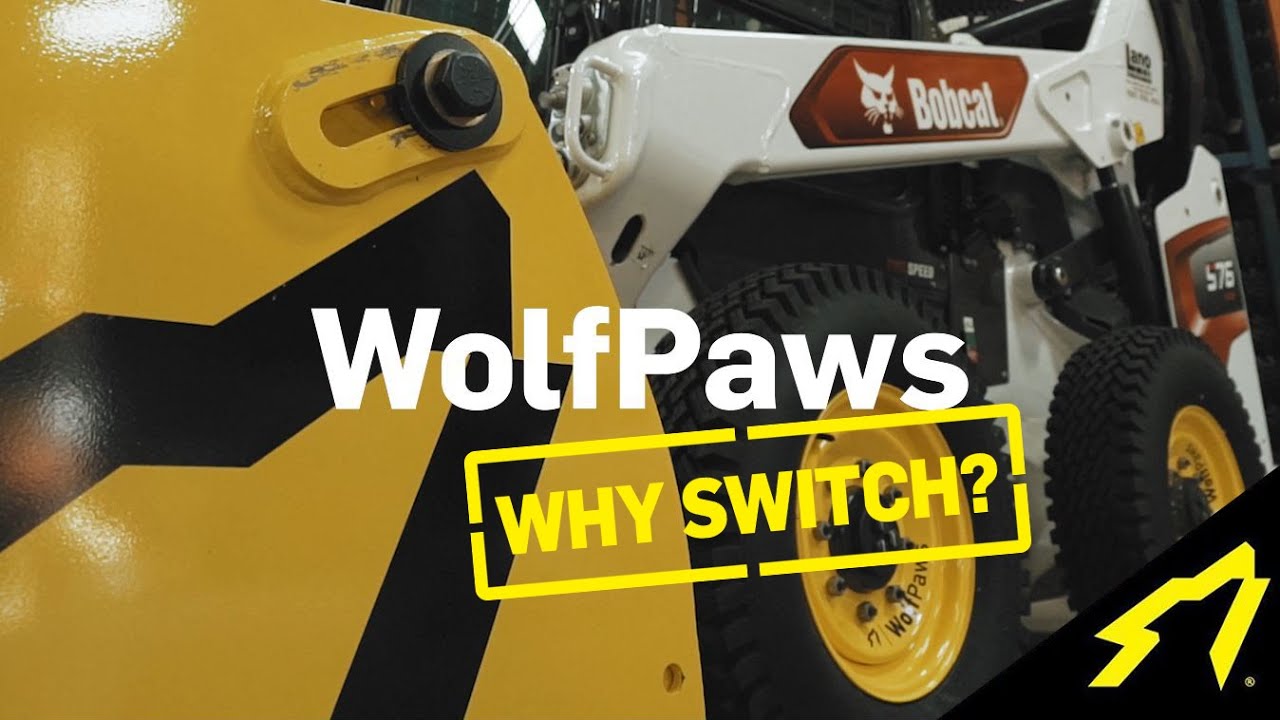 Why Switch SnowWolf WolfPaws Snow Tires for Skid Steers?