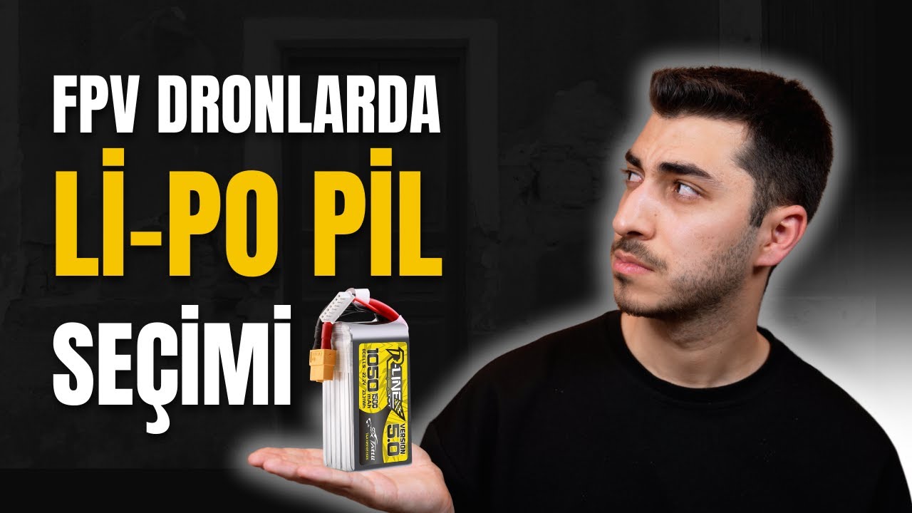 FPV Drone Lipo Pil Rehberi – S, C, mAh Ne Anlama Geliyor? Doğru Pil Seçimi ve Şarj Tavsiyeleri!