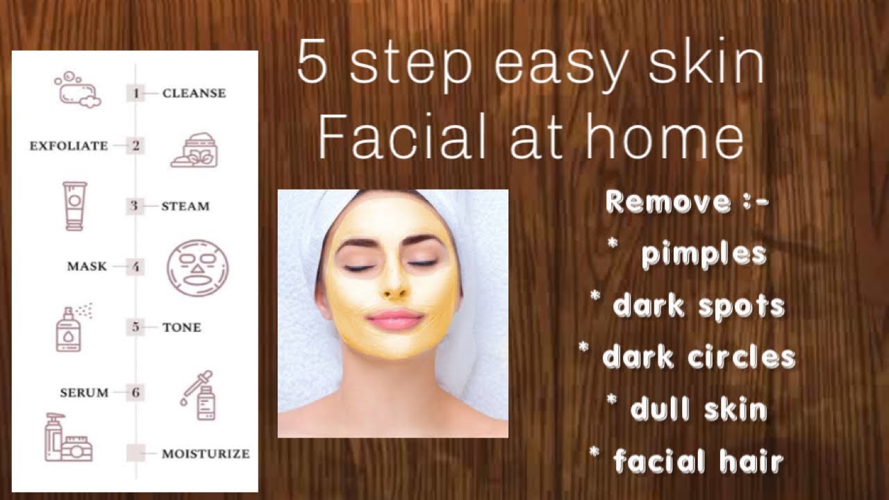 5 step easy facial at home#home remidies#pimple remidie#dark spots remidie#acne#glowing skin#beauty#