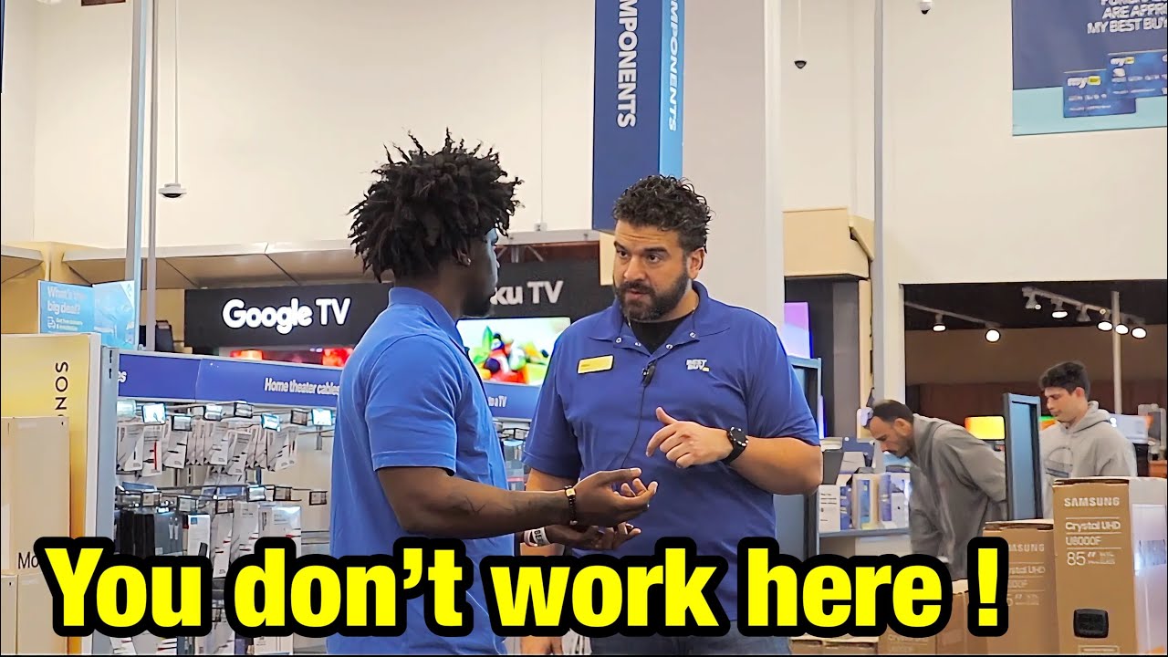 Fake Best Buy Employee Prank! 