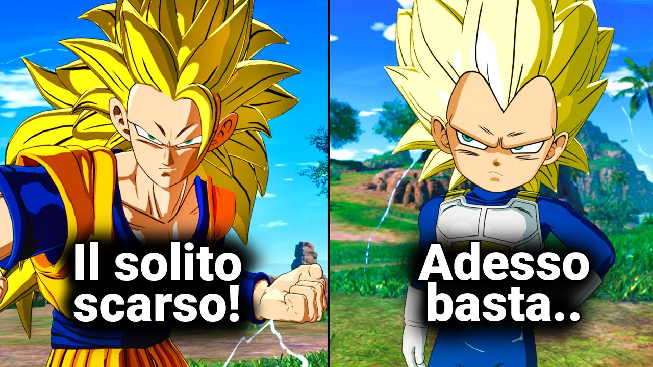 Che SUCCEDE se GOKU SSJ3 di DBZ incontra VEGETA SSJ3 di DAIMA? 👀 Dialoghi Segreti in Dragon Ball