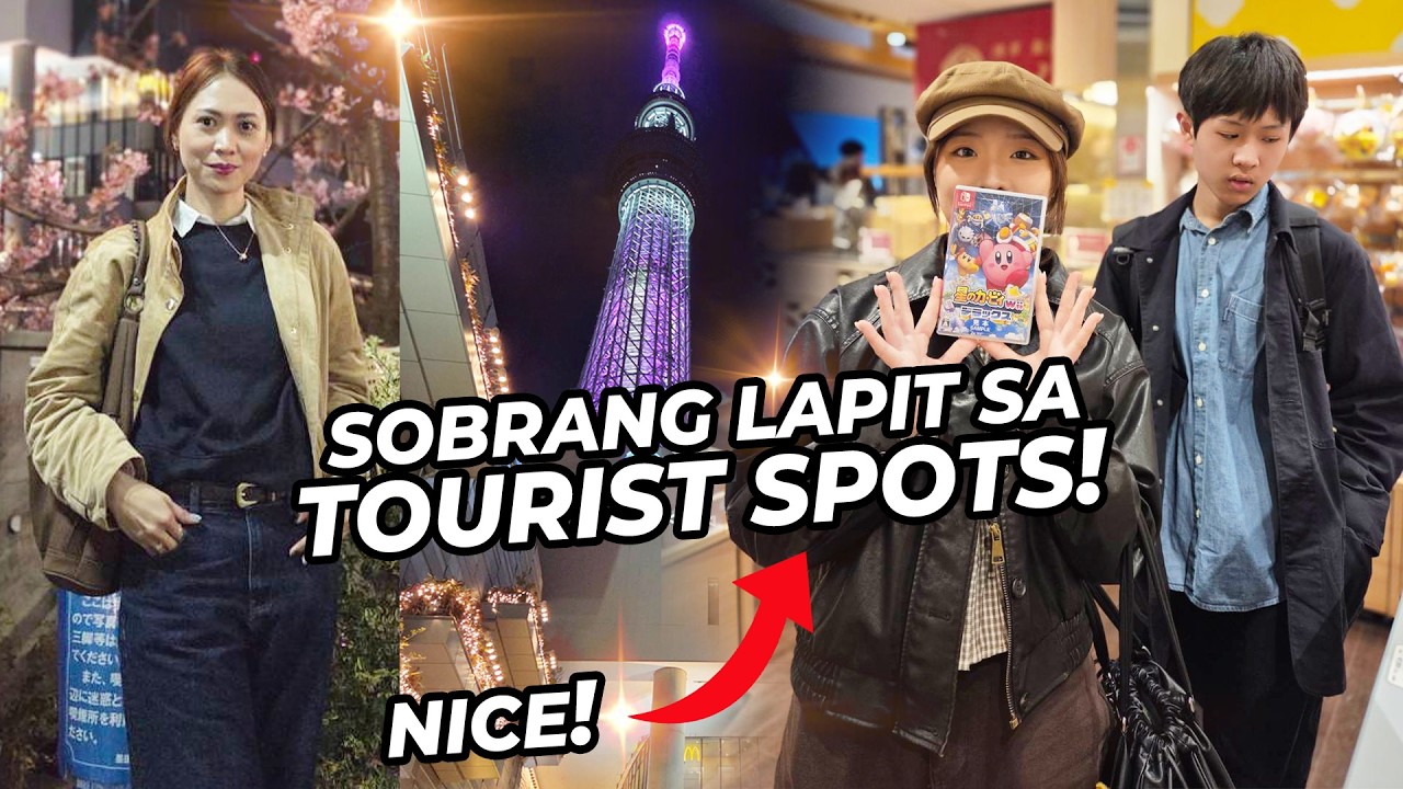 DAY 1 IN JAPAN | SKY TREE AND SOLAMACHI | GRABE TEACHER NI IJUN | DAMING BINIGAY NA HOMEWORK | #pmsk