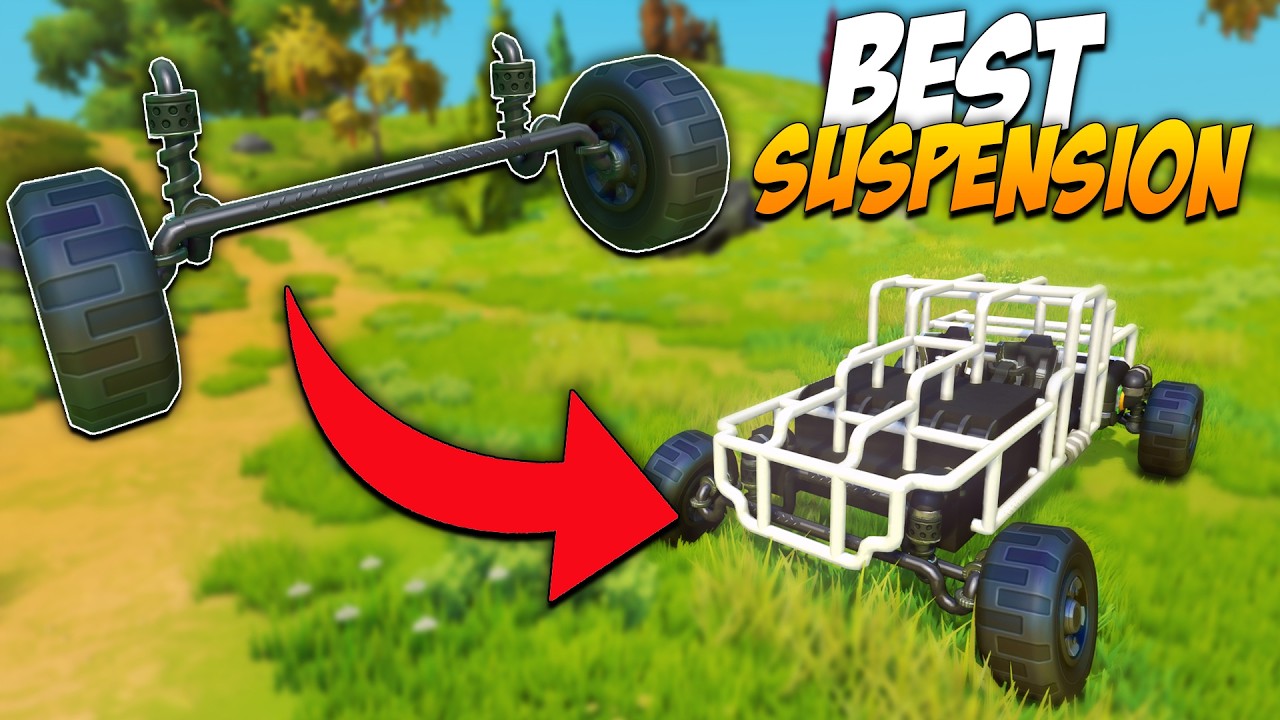 Как построить ЛУЧШУЮ подвеску!!! Scrap Mechanic Drilling Thunder [ОБНОВЛЕННАЯ ВЕРСИЯ]