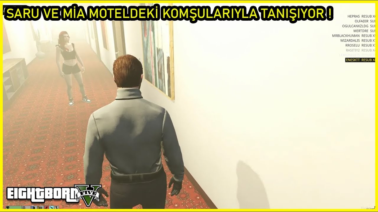 Eightborn V Elraenn - SARU VE MİA MOTELDEKİ KOMŞULARIYLA TANIŞIYOR !