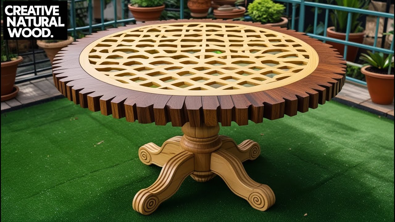 Making a Wooden Table in a 