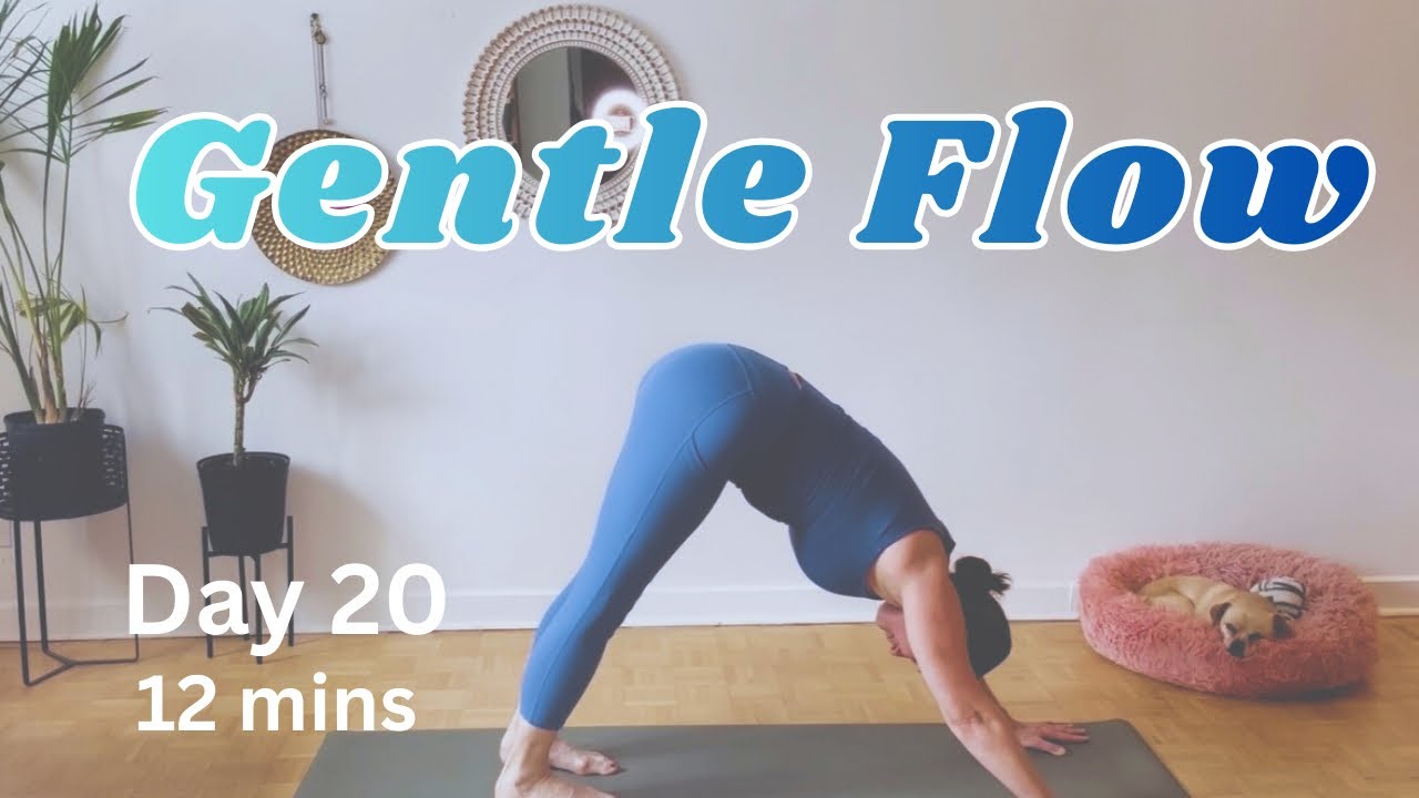 Day 20 | Spacious Gentle Flow | 12-Minute Mindful Yoga Practice