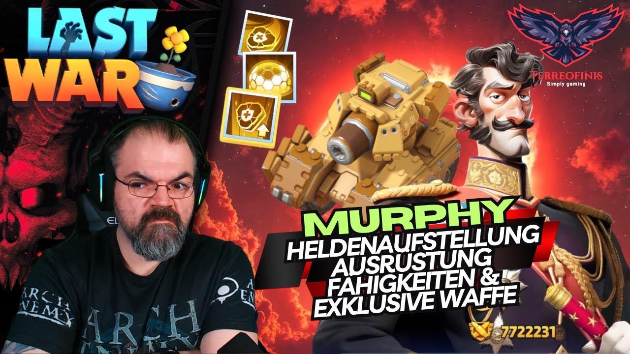 MURPHY: Ausrüstungen, Fähigkeiten & exklusive Waffe | LAST WAR: SURVIVAL