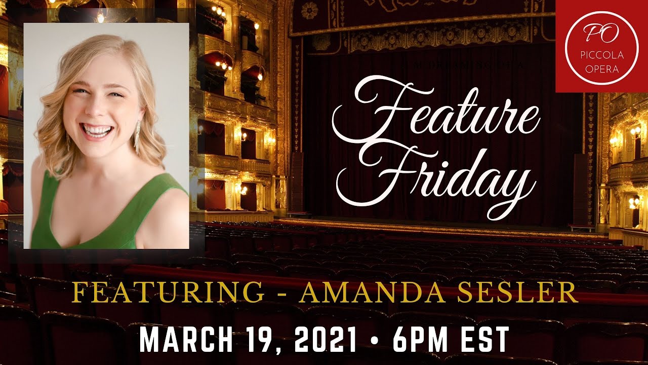 FEATURE FRIDAY - Amanda Sesler | Robert, toi que j'aime | Meyerbeer