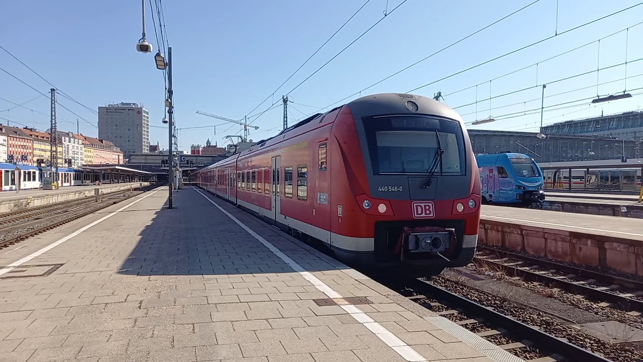 München Hbf mit DB Regio, Go Ahead Bayern, ICEs, BRB,...